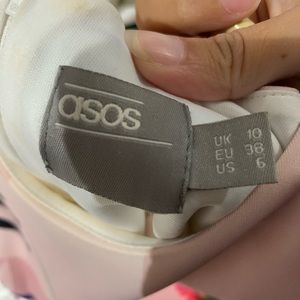 Asos Peplum midi dress